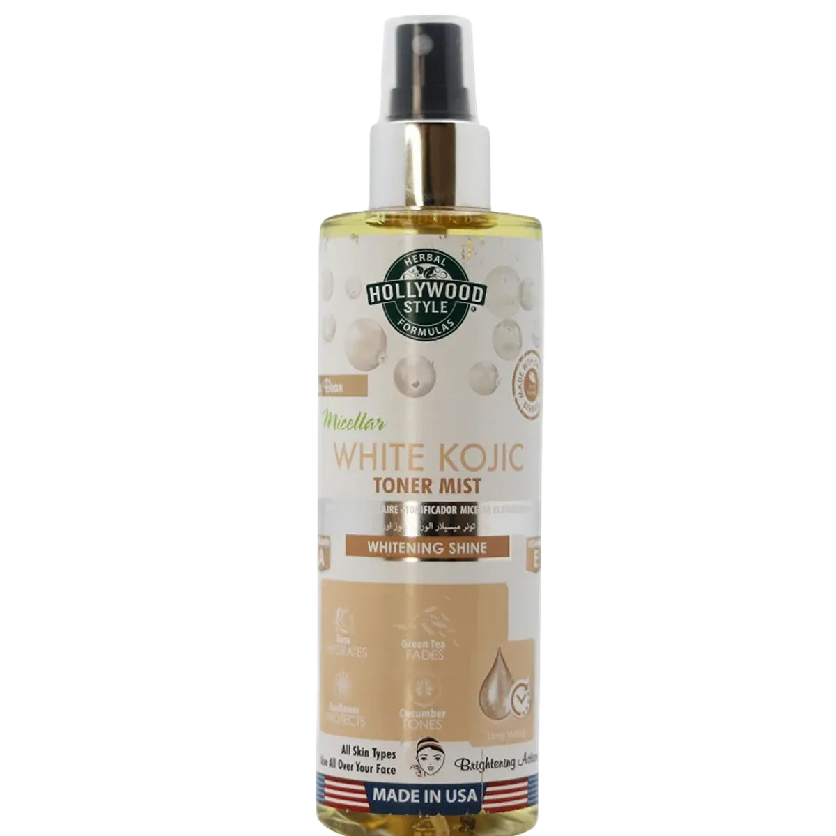 Hollywood Style Organic Rose Walnut Toner 236ml