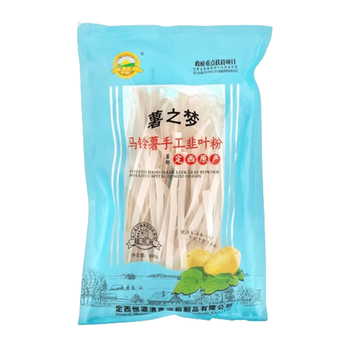 Potao Hand Made Leek Leaf Powder Potato Capital Dingxi Origin
