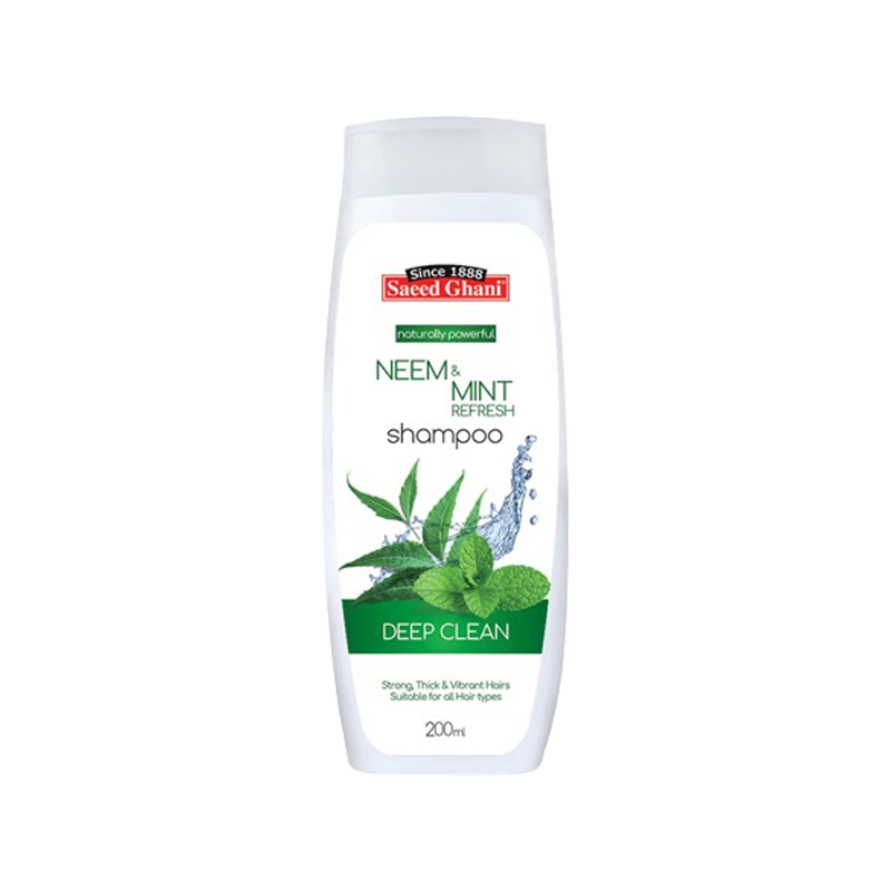 Saeed Ghani Neem & Mint Shampoo 200ml