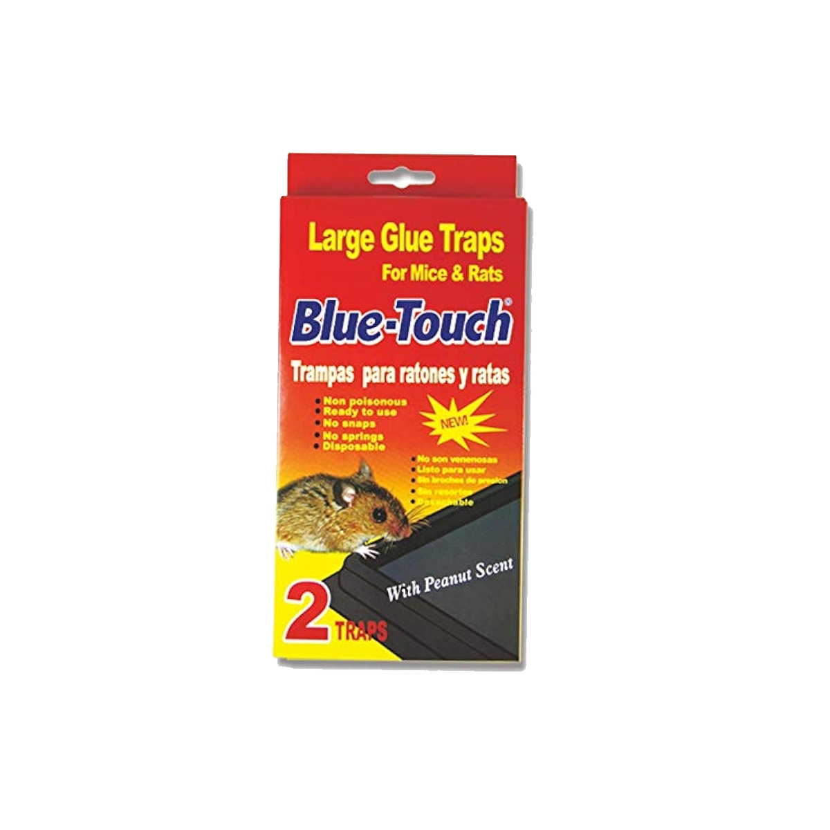 Blue Touch Jumbo Glue Traps Red