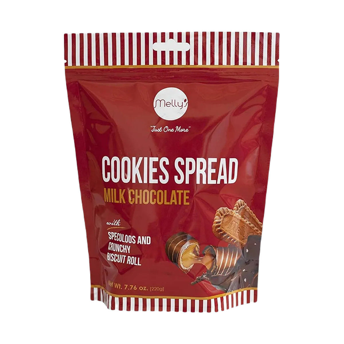 Mellys Cookies Spread Milky Chocolate 220g