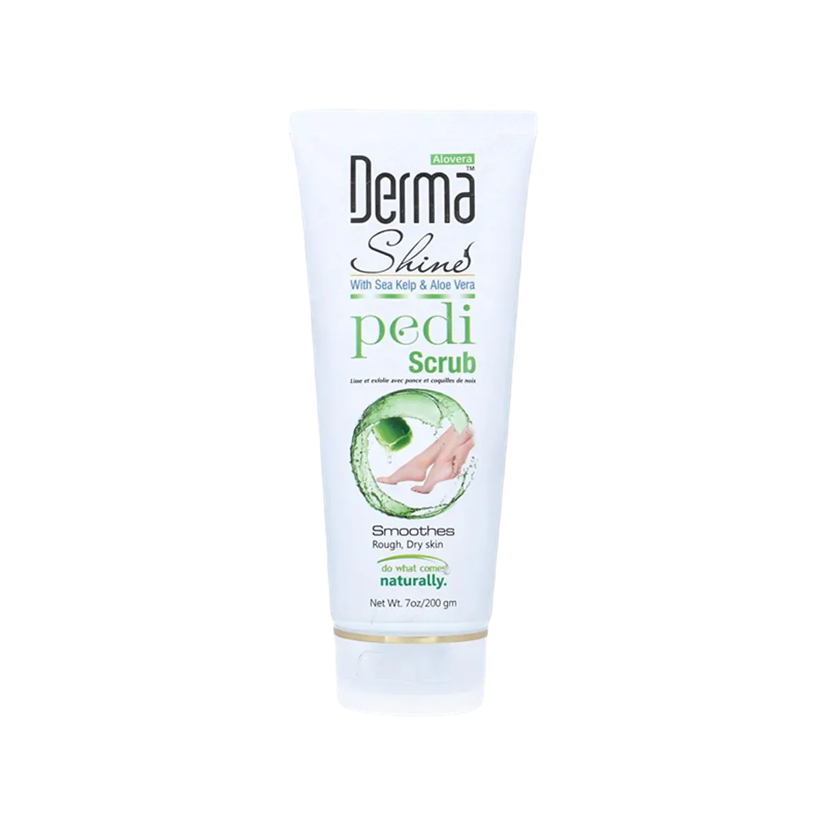 Derma Shine Pedi Scrub Aloe Vera 200gm