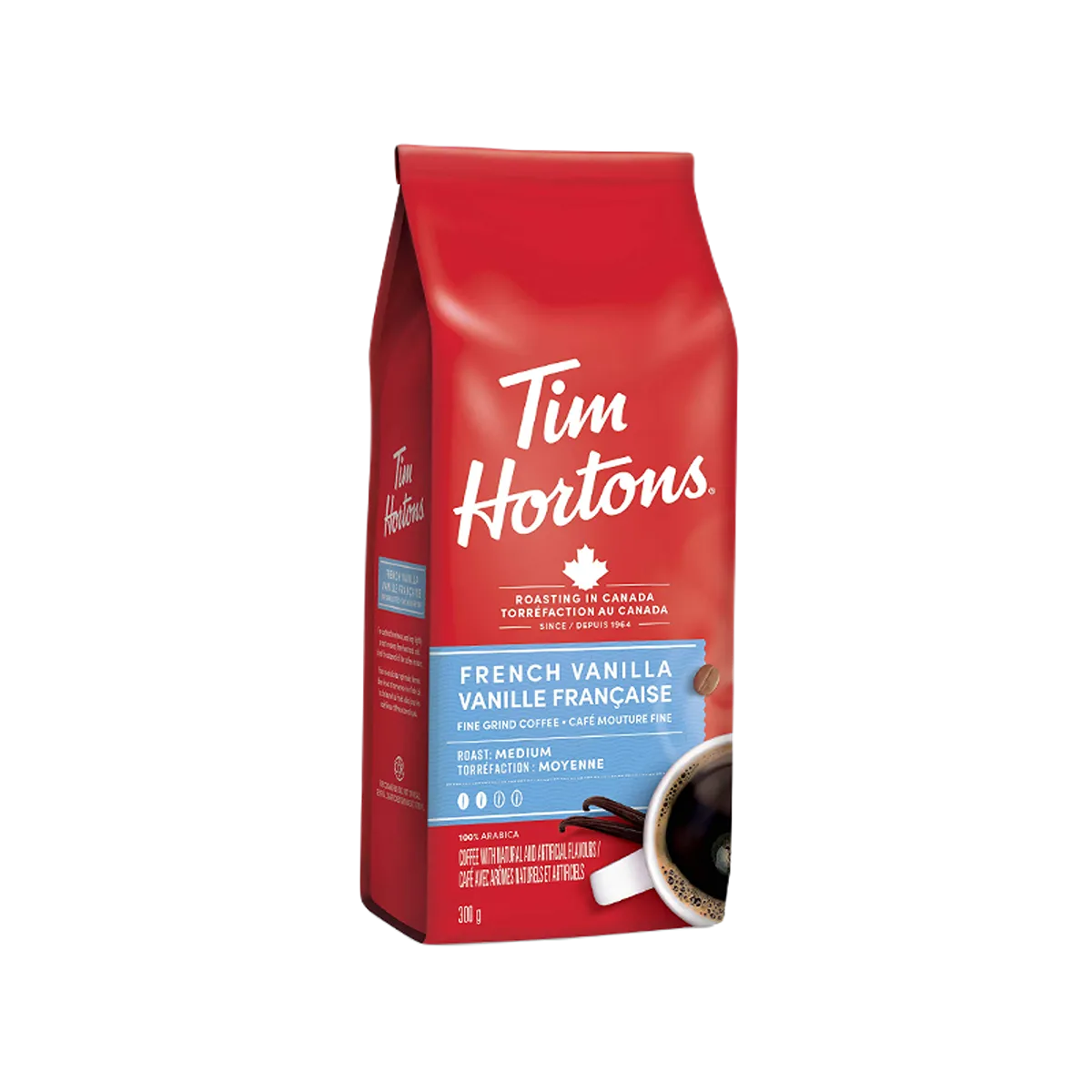 Tim Hortons French Vanilla Ground Coffee 300g