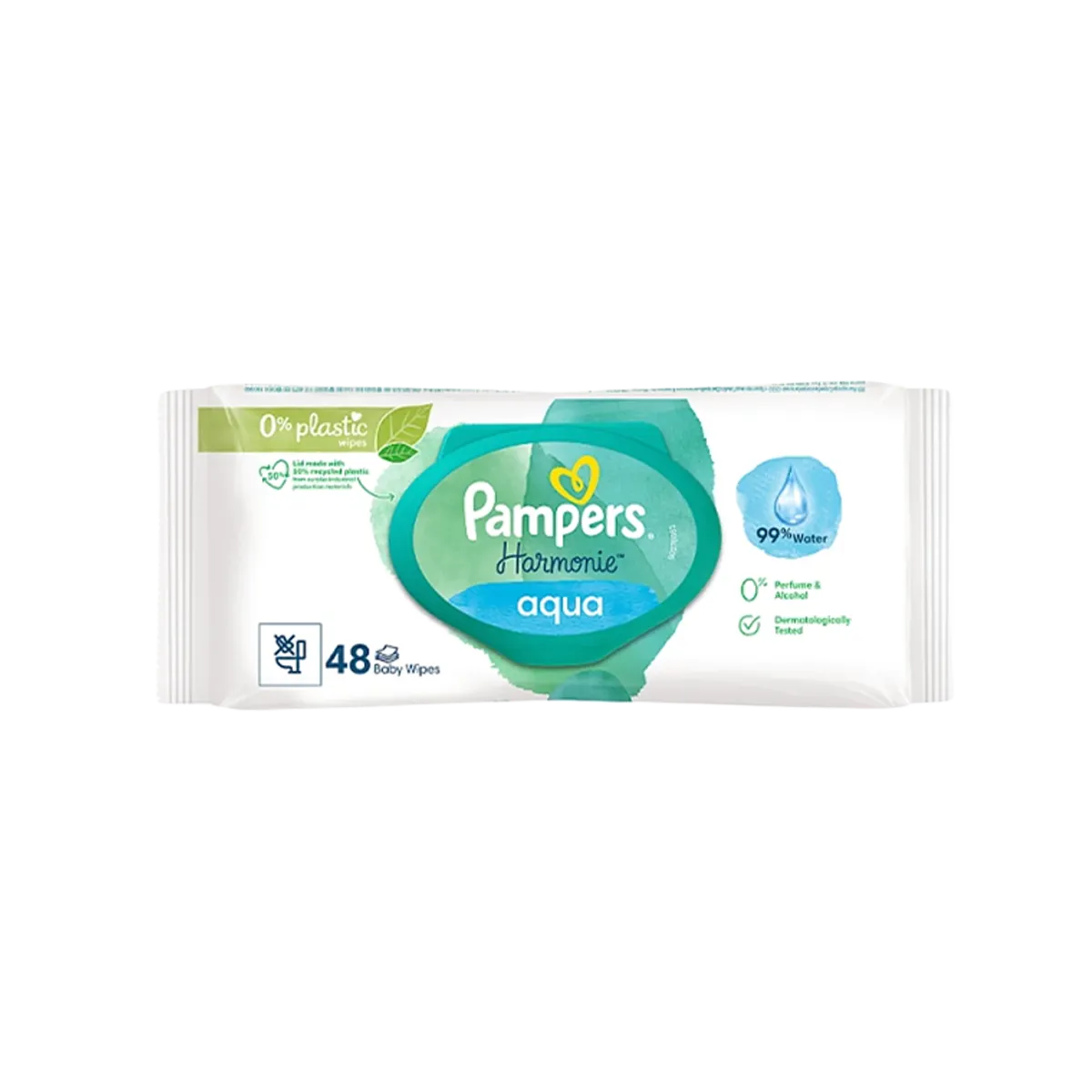 Pampers Harmonie Aqua Baby Wipes