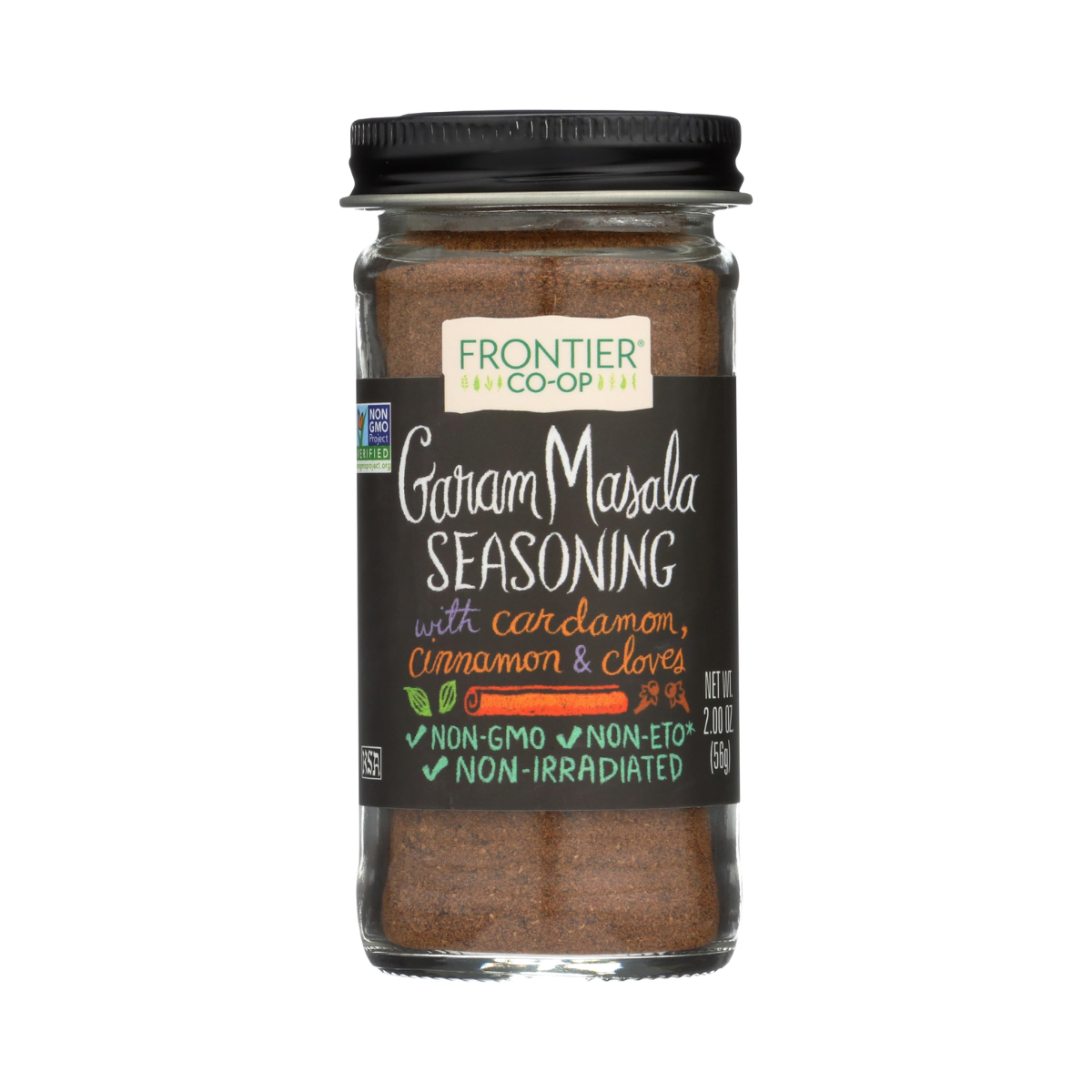 Frontier Nat Prod Co-op, Garam Masala Seasoning Blend, 1 Each, 2 oz