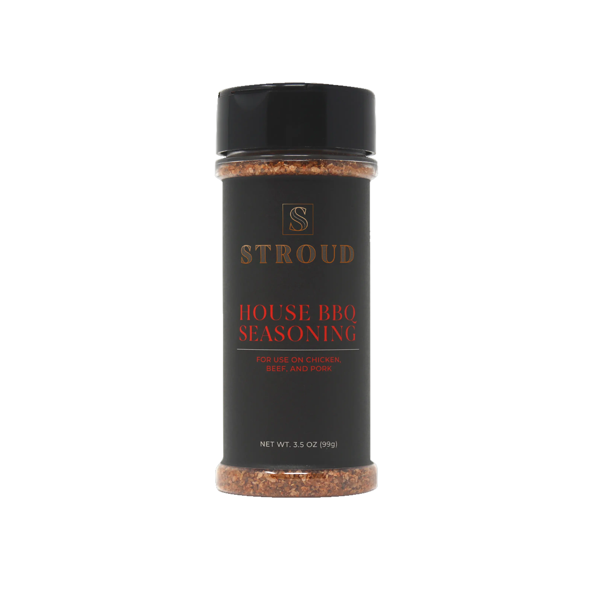 Stroud Seasonings House BBQ Seasoning Case of 24 3.5oz