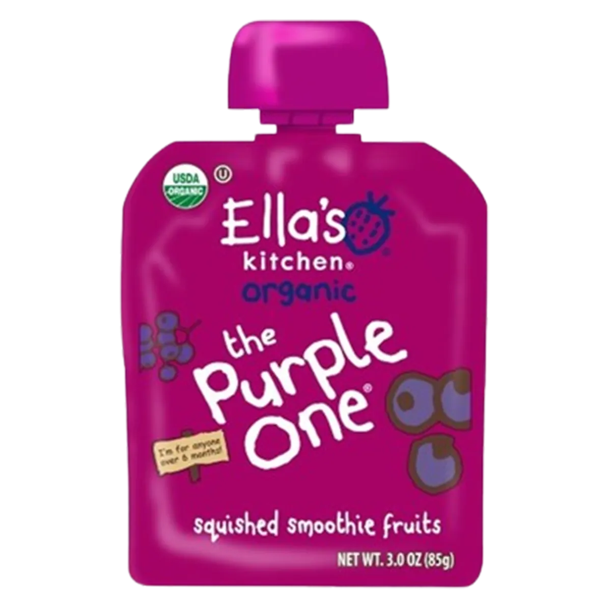 Ellas Kitchen Organic The purple One Squished Fruits 90g