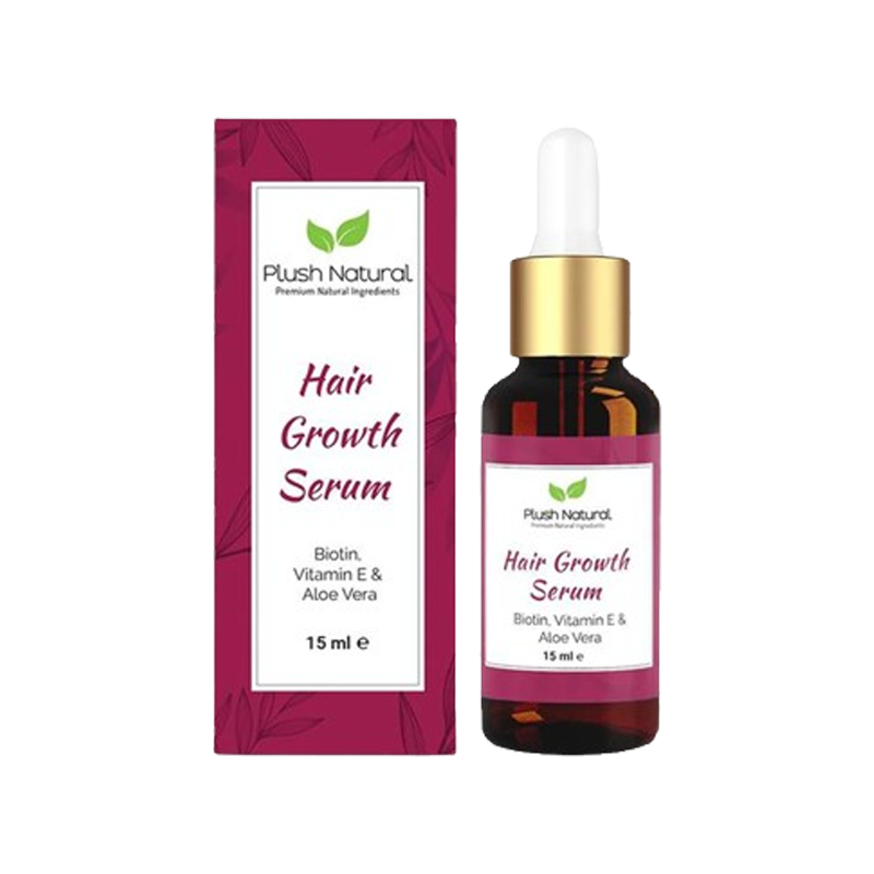 Plush Natural Hair Growth Serum 15ml