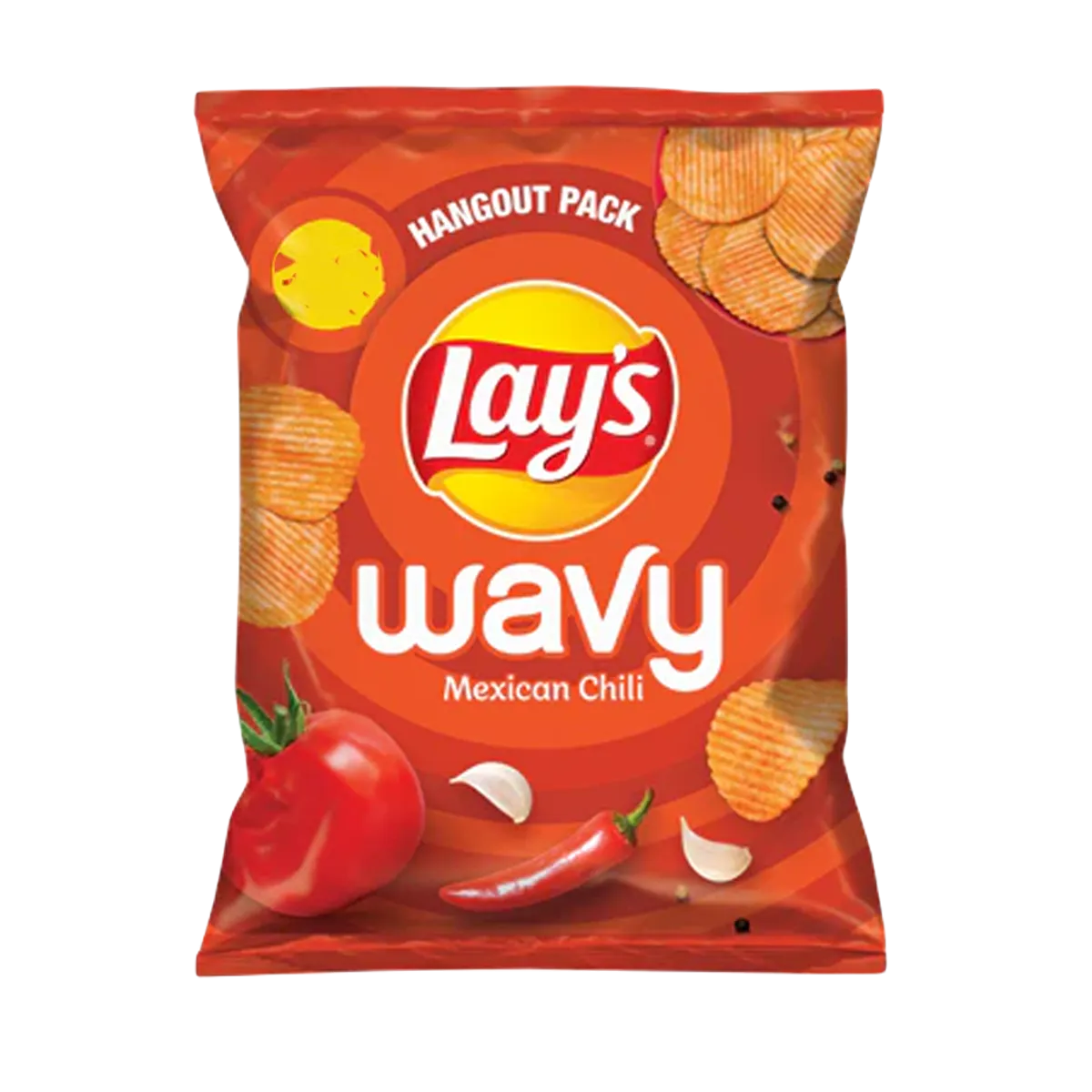 Lays Wavy Mexican Chili 80G