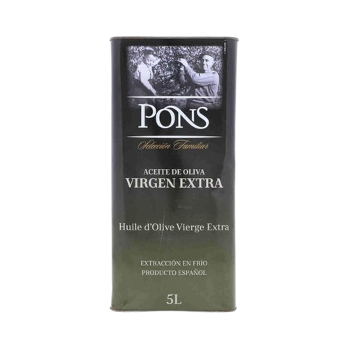 Pons Extra Virgin Olive Oil 5 Tin Litre