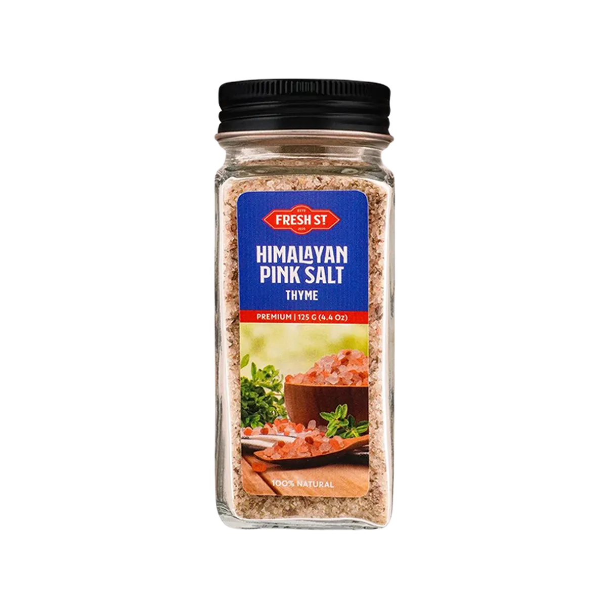 Fresh St Himalayan Pink Salt Black Thyme 125g