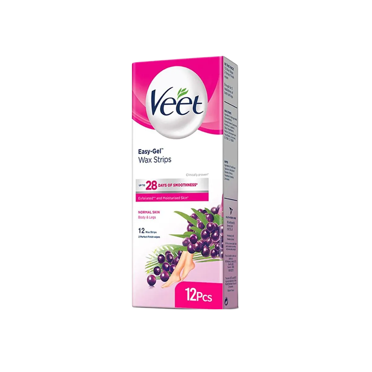 Veet Wax Strips Shea Butter and Acai Berries