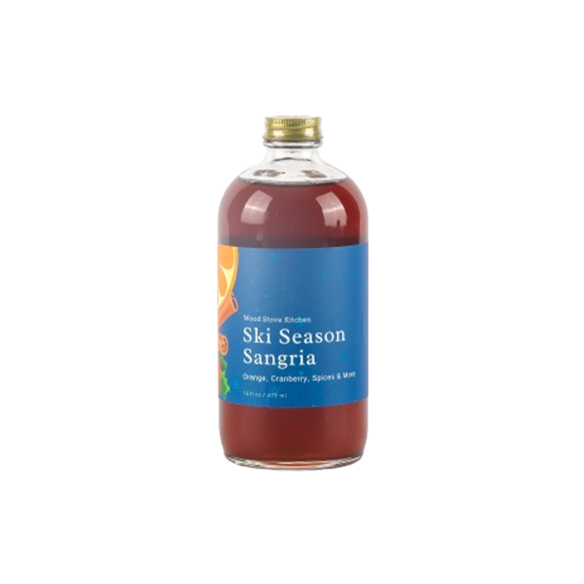 Wood Stove Kitchen - Ski Season Sangria Mixer  - Case of 12 - 16 fl oz