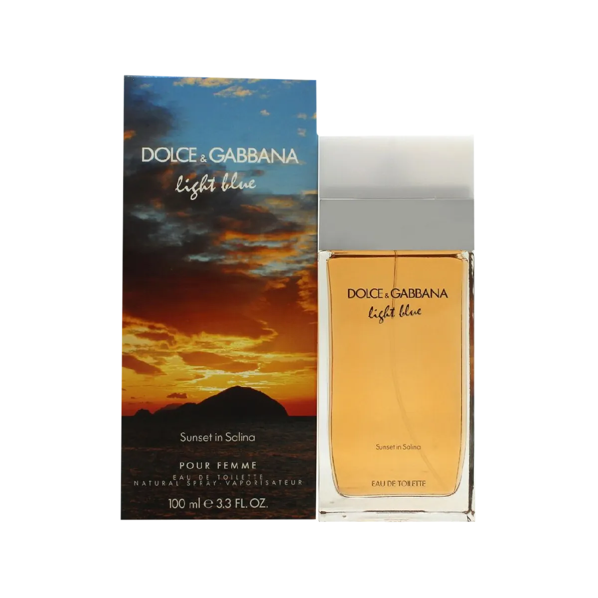 Dolce & Gabbana Light Blue Sunset in Salina Pour Femme Eau De Toilette for Women 100ml
