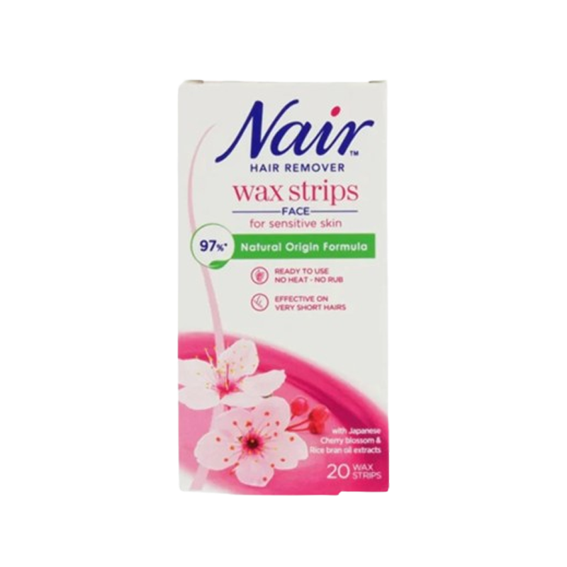 Nair Body Strips Cherry Blossom 20 Wax