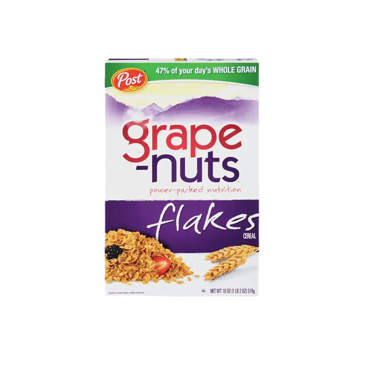 Post Grape Nuts Flakes Cereal 510g