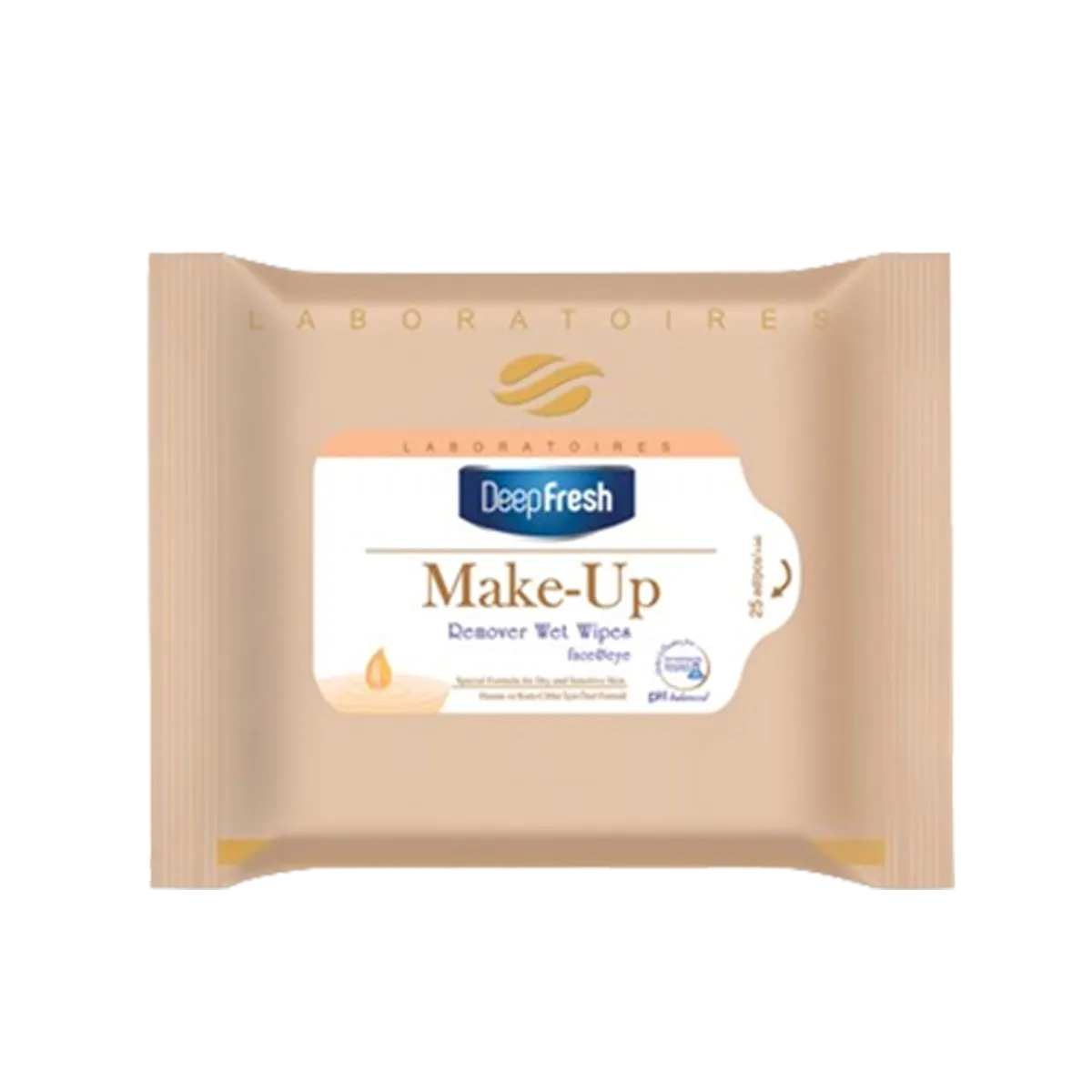 DeepFresh Make-Up Remover Wet Wipes 25pcs