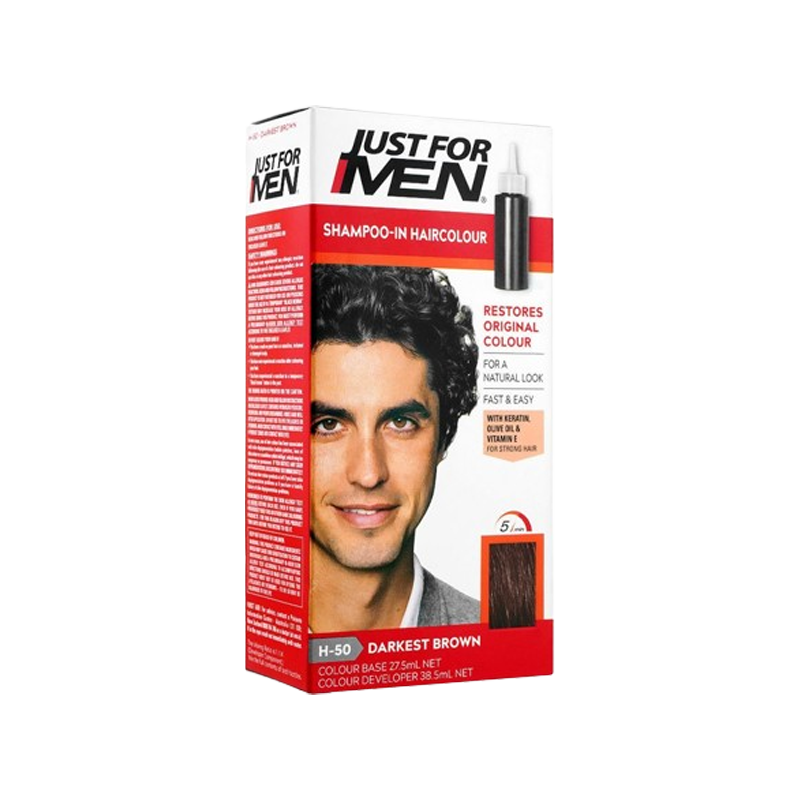 Just For Men Hair Color Darkest Brown h-50