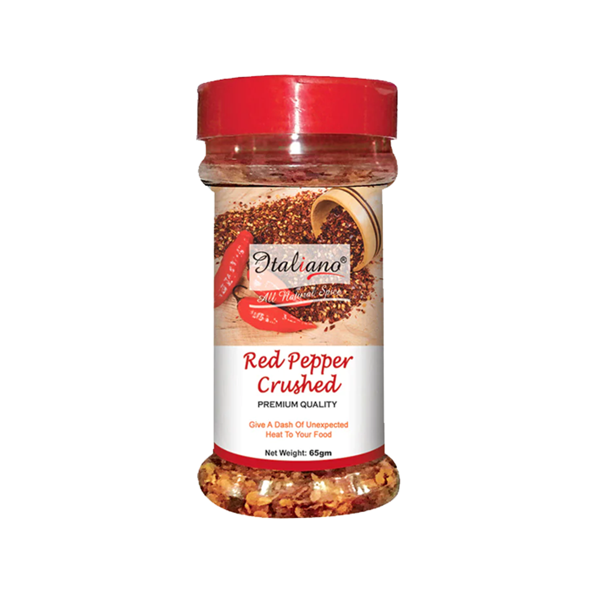 ITALIANO RED PEPPER CRUSHED 65G