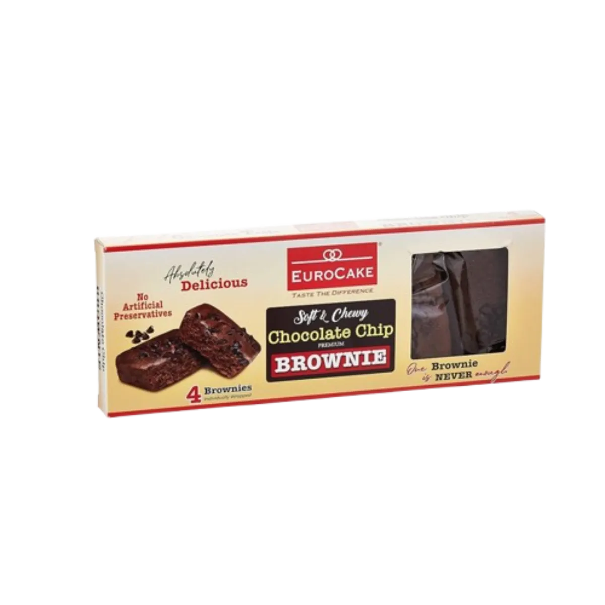 Eurocake Lifestyle Brownie Pack Of Four