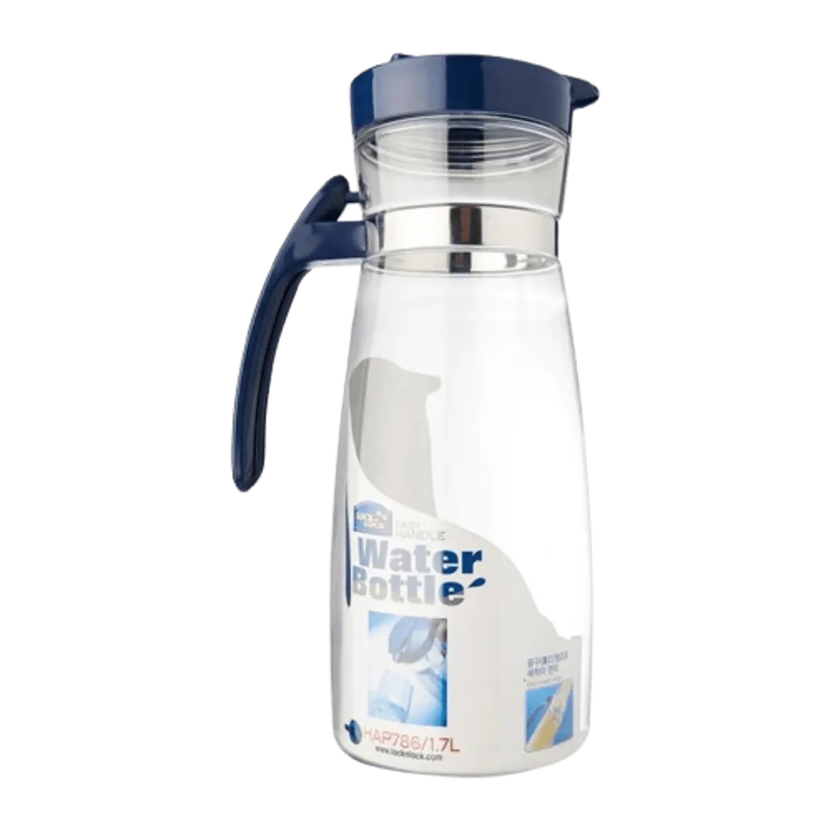 WATER JUG 1.7L PET BLUE
