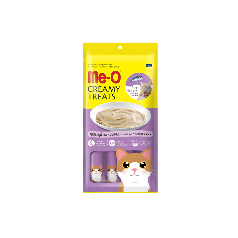 Me-O Tuna with Scallop Cat Treats 60 g