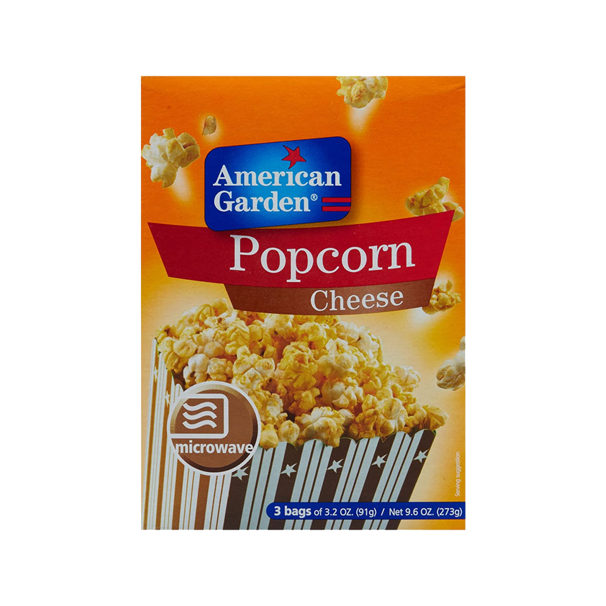 American Garden Popcorn Cheese 273g