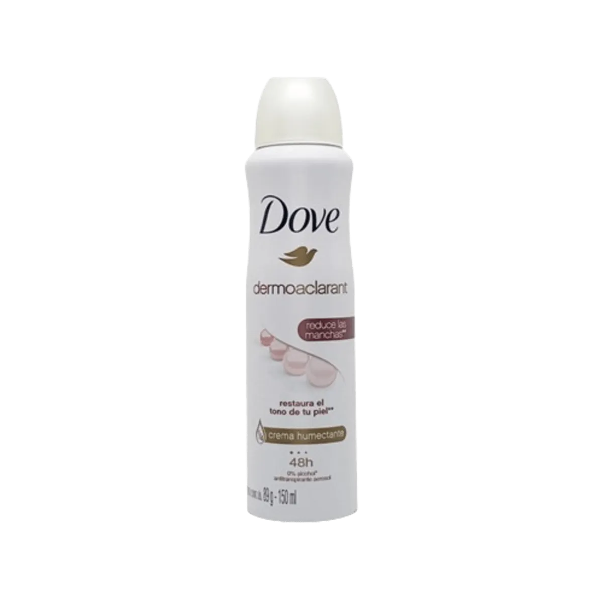 Dove Aerosol Dermo Aclarant Body Spray 150ml