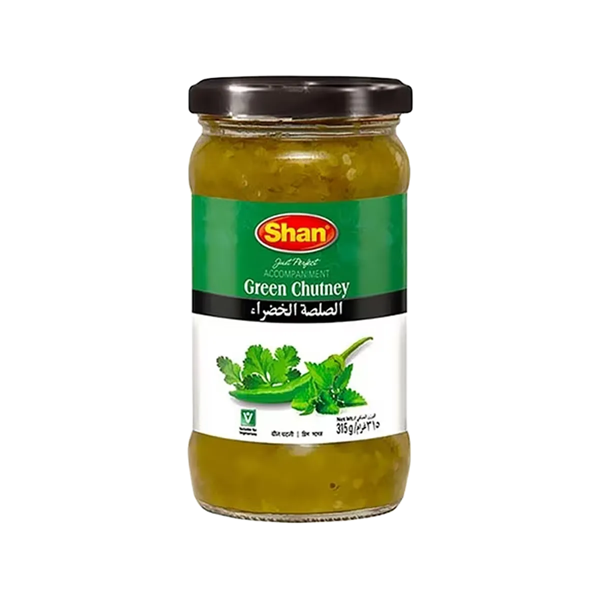 Shan Green Chutney 315g