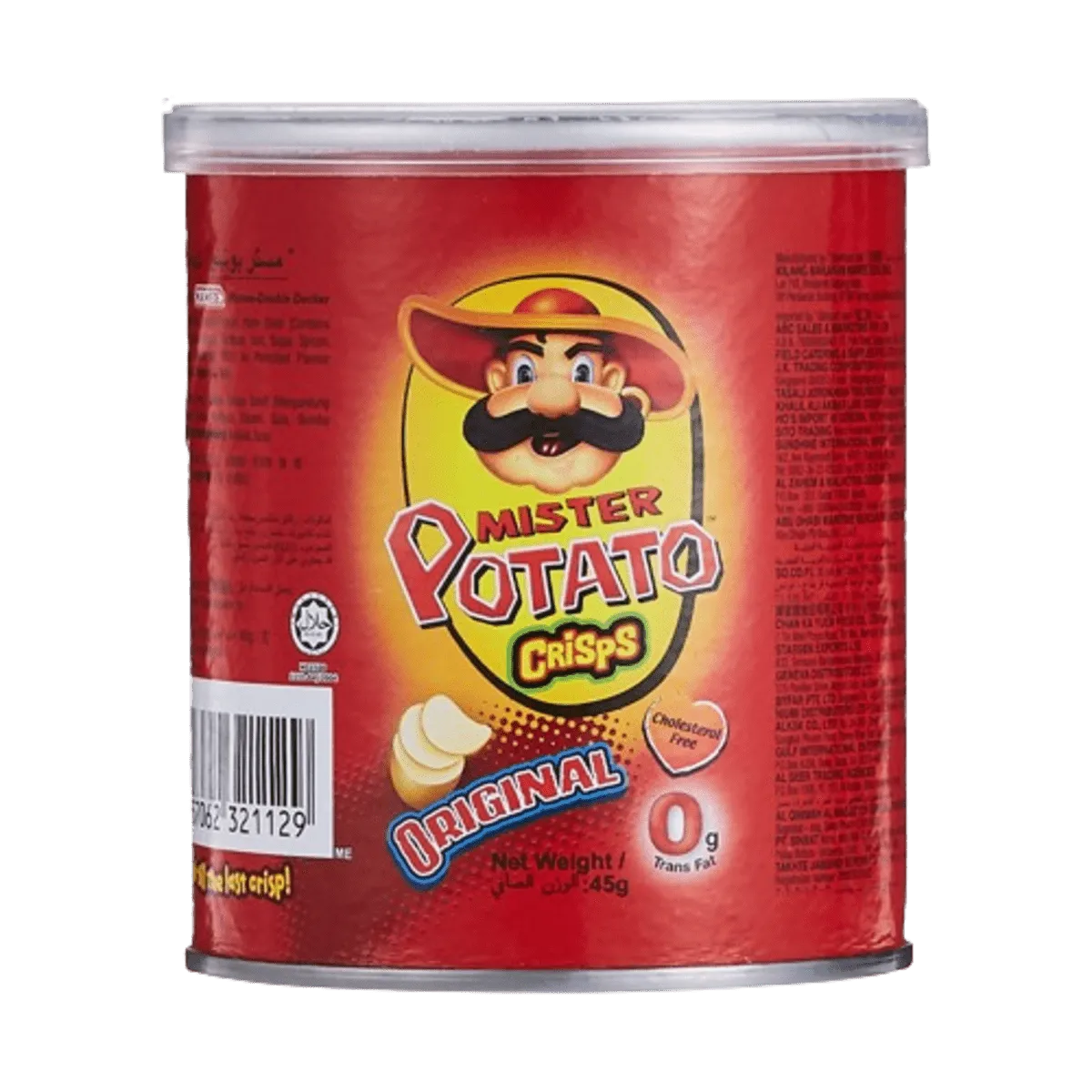 Mister Potato Crisps Salt Vinegar 45g