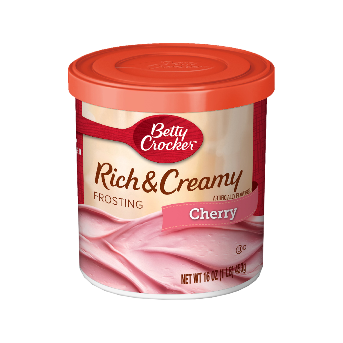 Betty Crocker Rich and Creamy Cherry Frosting 453 Grams