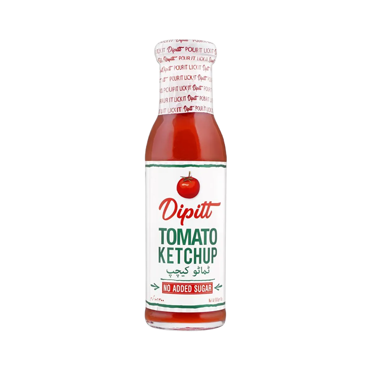 Dipitt Tomato Ketchup No added sugar 300g