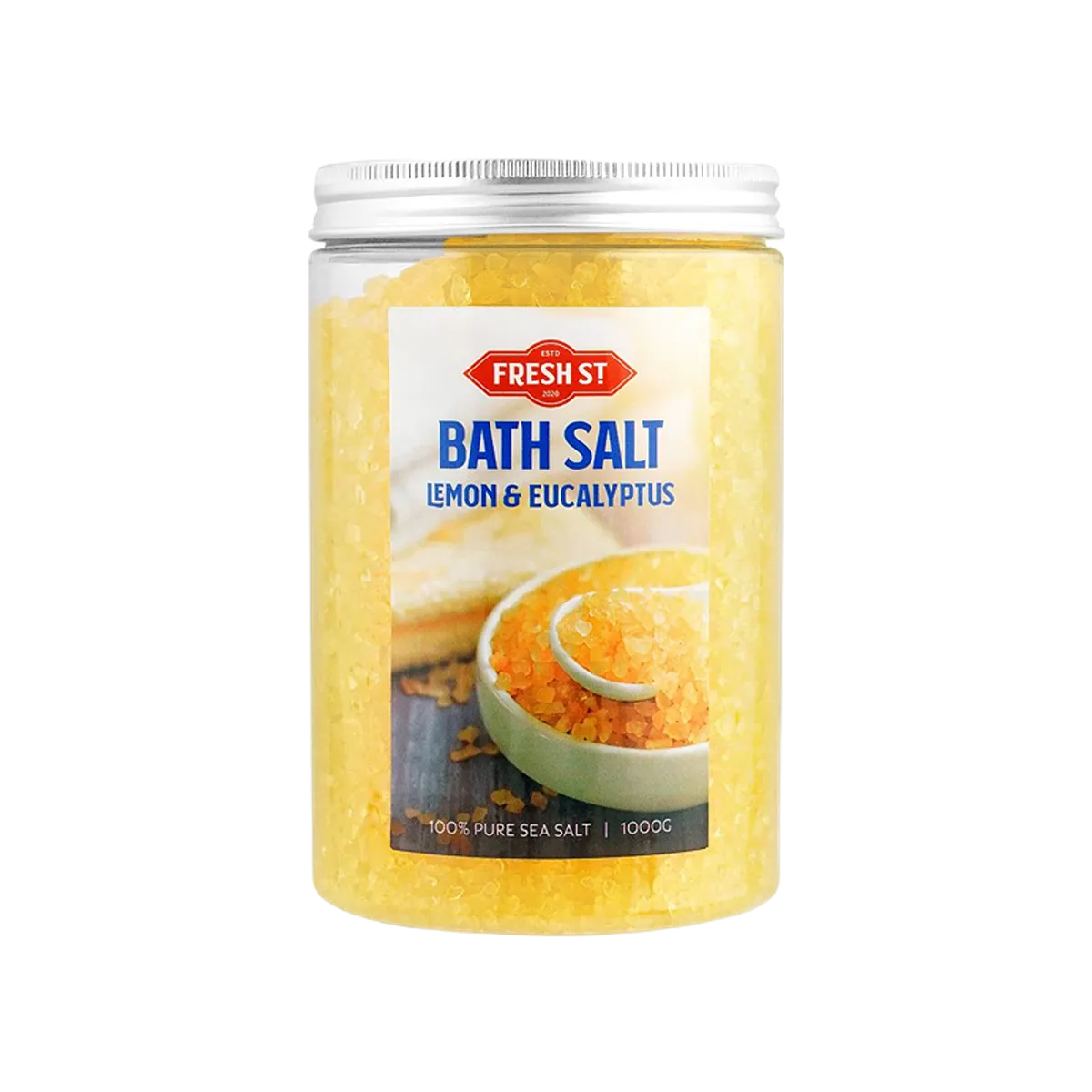 Fresh St Bath Salt Lemon & Eucalyptus 1000g