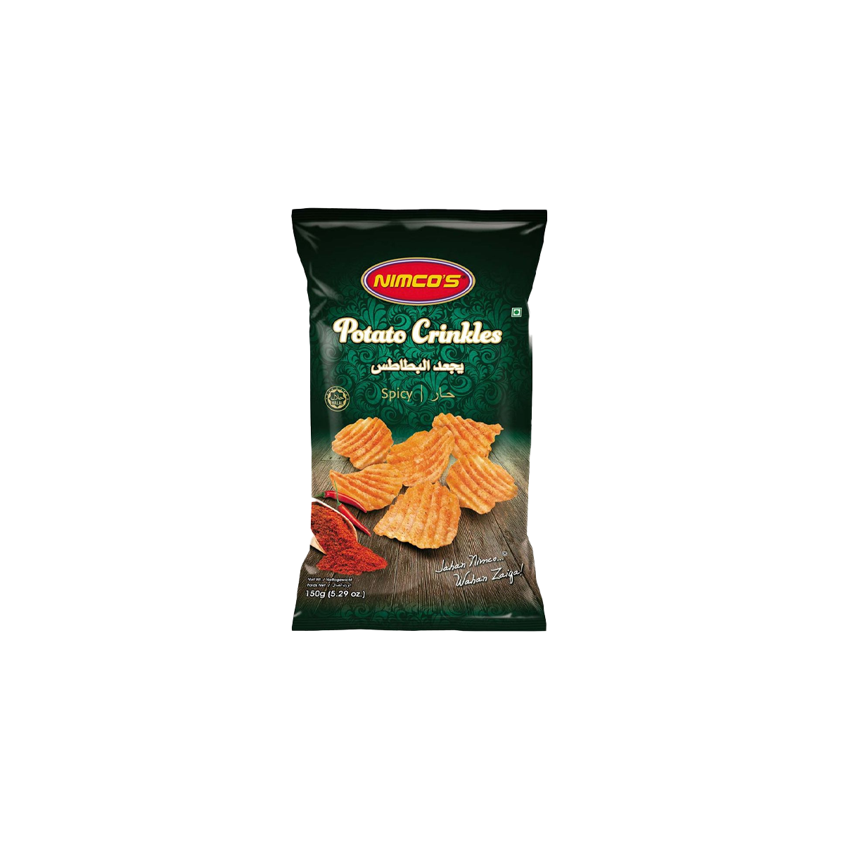 Nimcos Potato Crisps Salted 150G