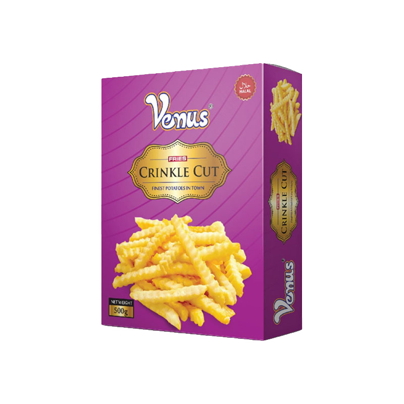 Venus Frozen Fries Crinkle Cut 500g