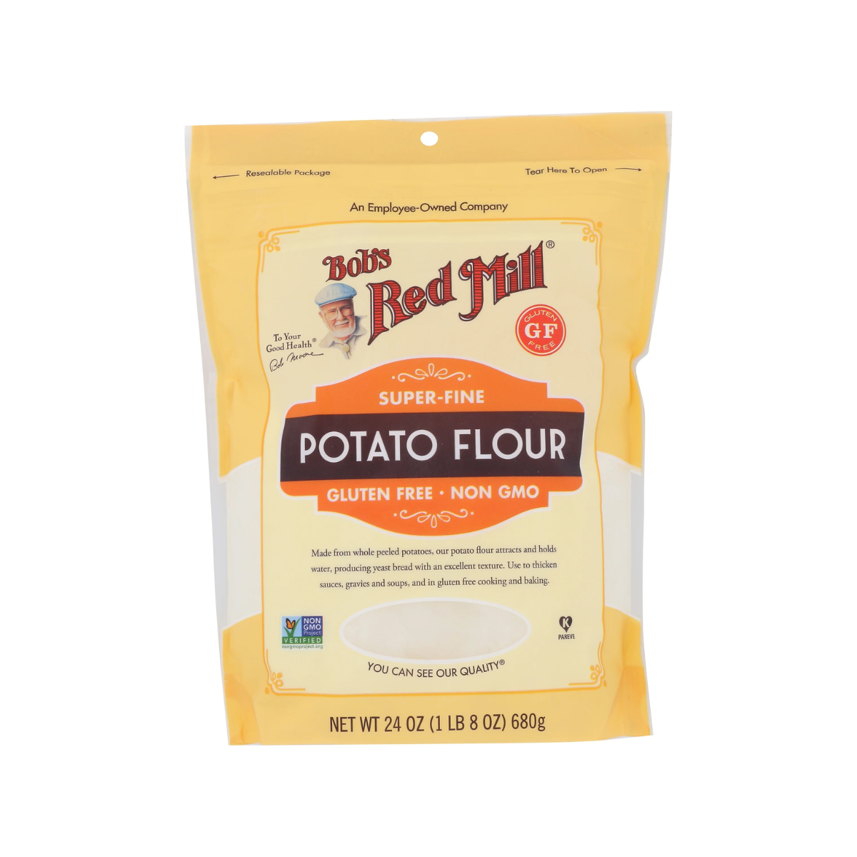 Bob's Red Mill, Super Fine Gluten Free Potato Flour, Case Of 4, 24 oz