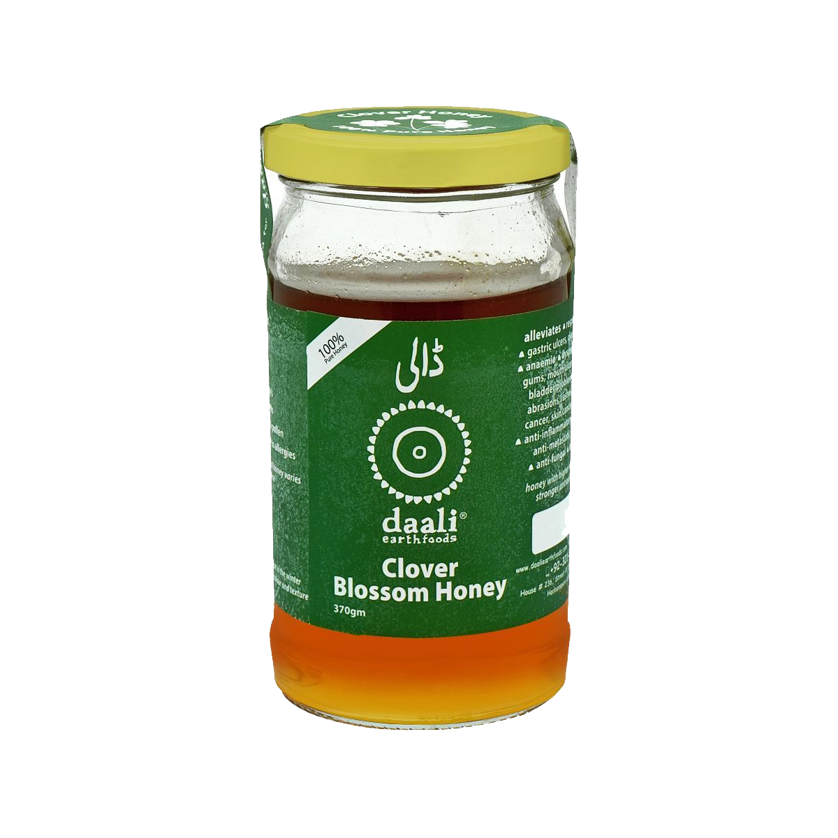 Daali clover blossom honey 370g