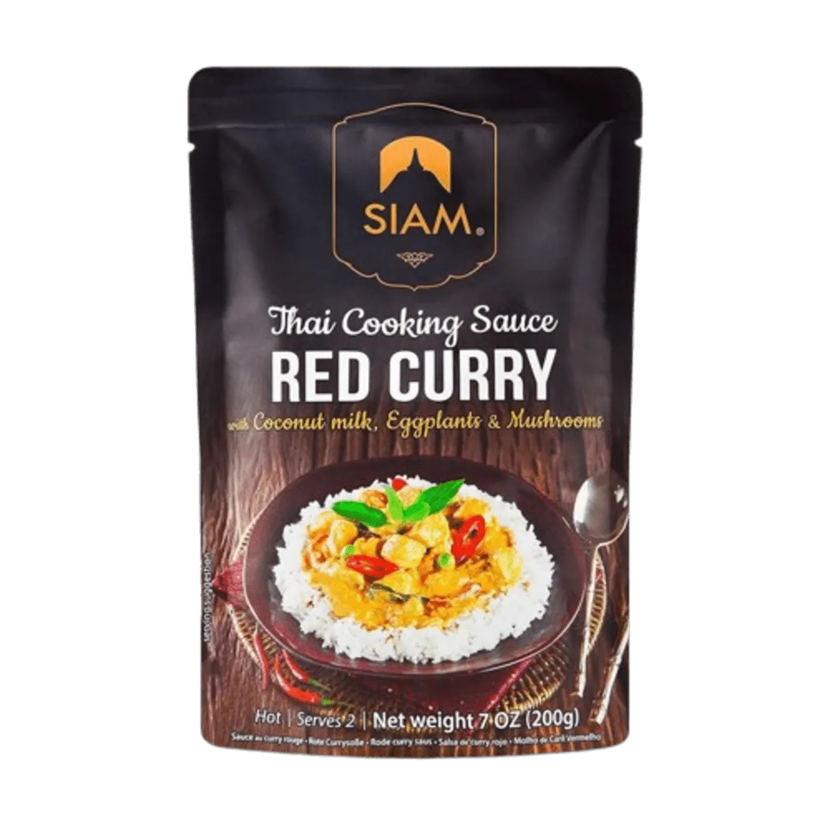 De Siam Red Curry Sauce 200g