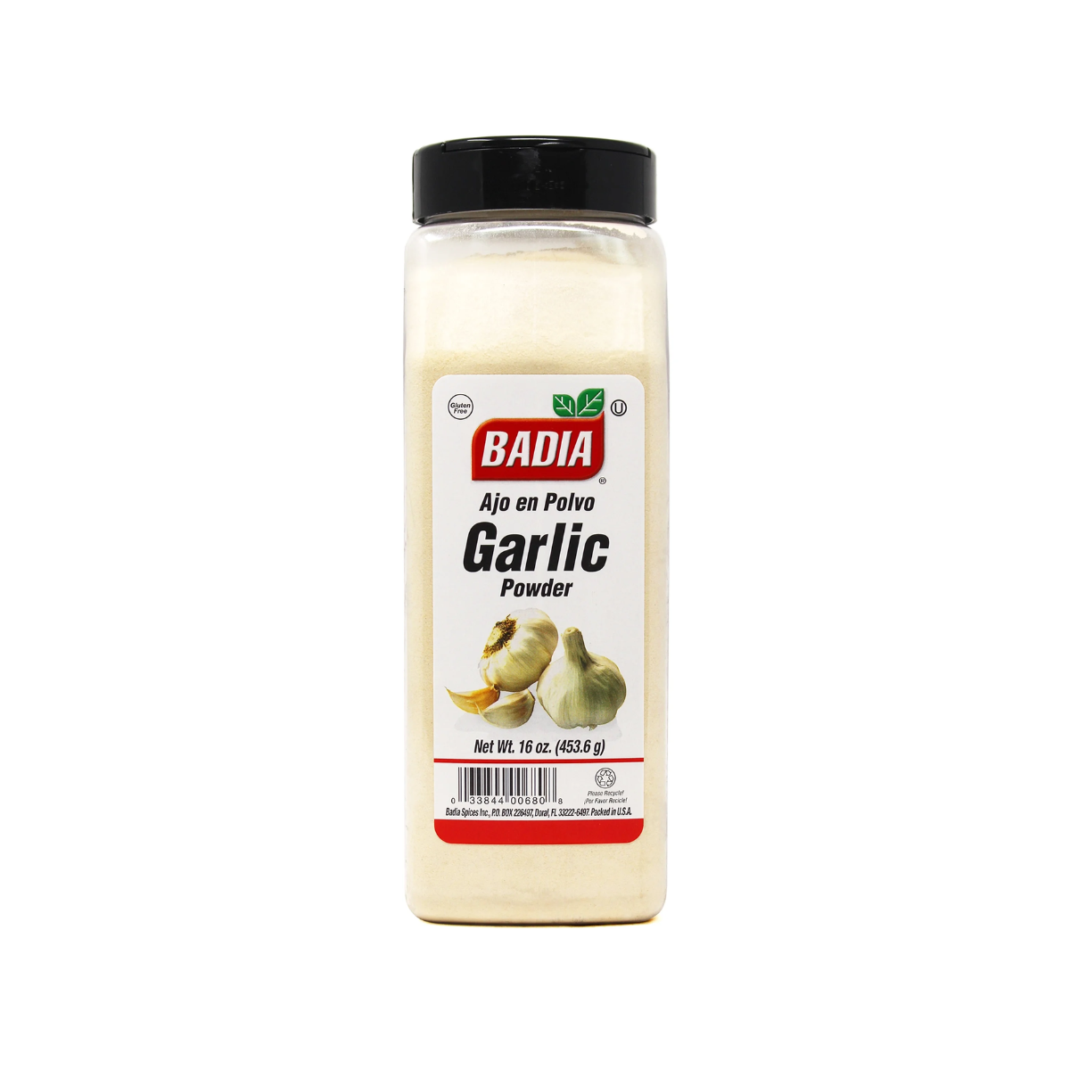 Badia Garlic Powder, Case of 6, 16 oz