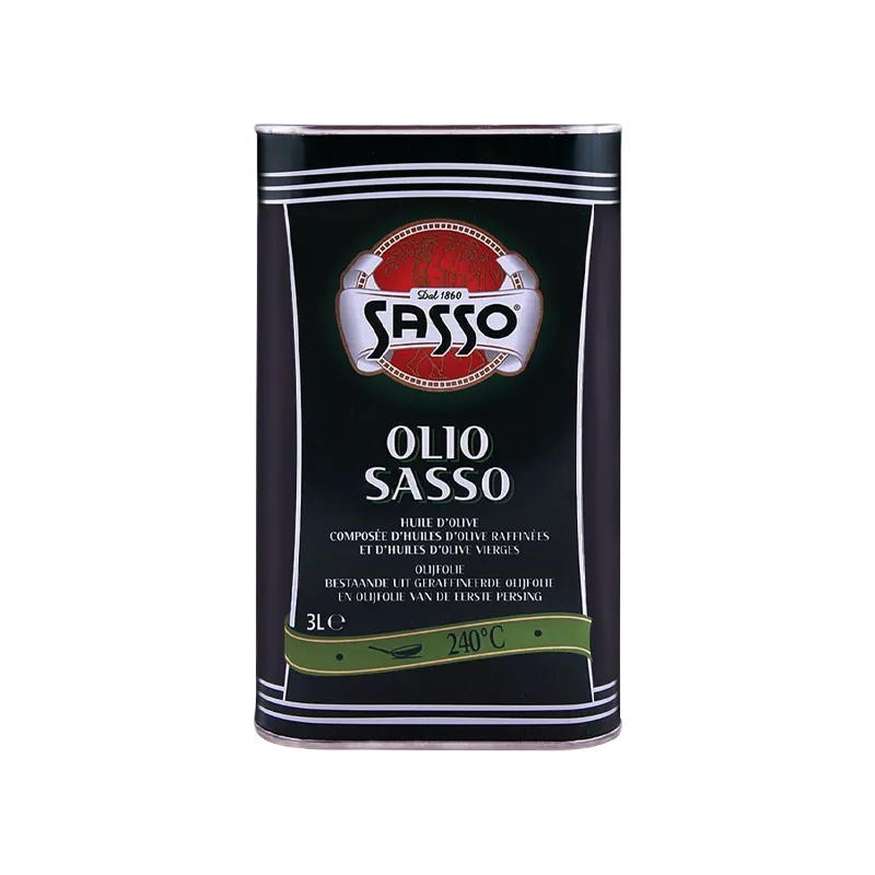 Sasso Virgin Olive Oil Tin 3L