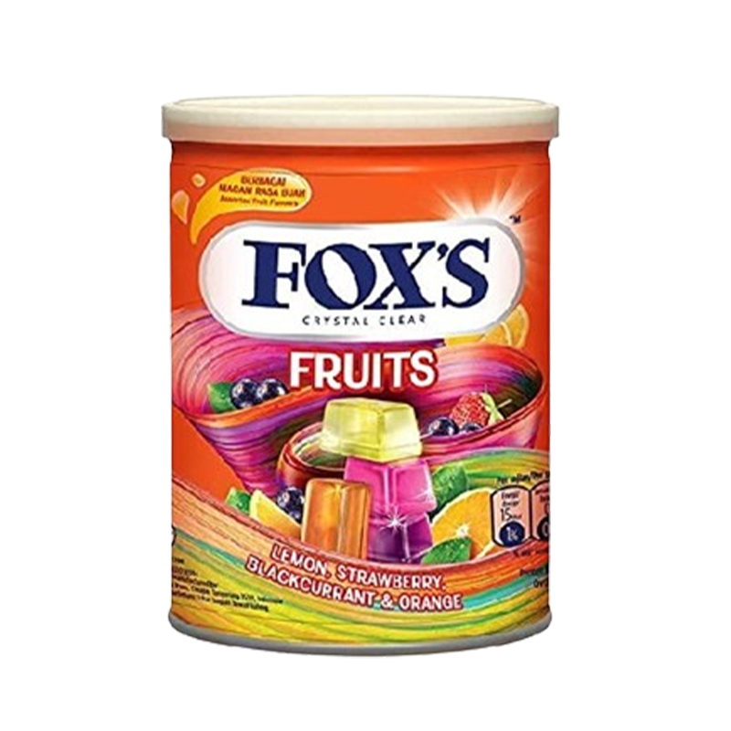 Fox Candy Tin Fruits 180g