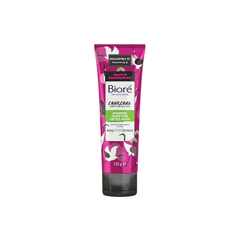 Biore Charcoal Whipped Purifying Detox Mask 110g