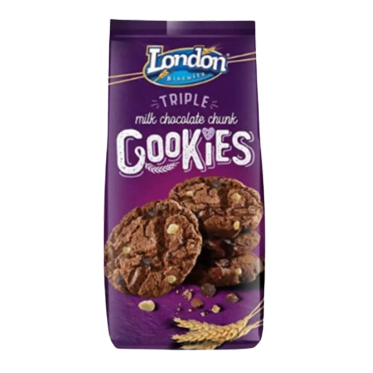 London Tripple Milk Chocolate Chunk Cookies 160g