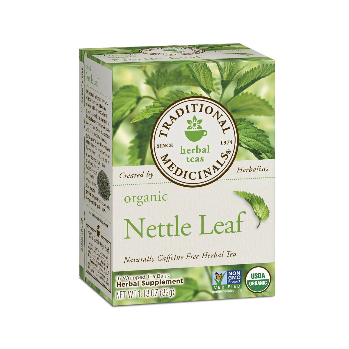 Traditional Medicinals Organic Nettle Leaf Tea 16 count