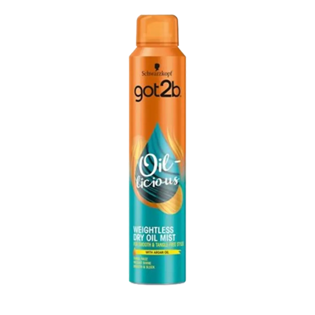 Got2b Oil-licious DRY OIL MIST Aerosol Spray 200ml
