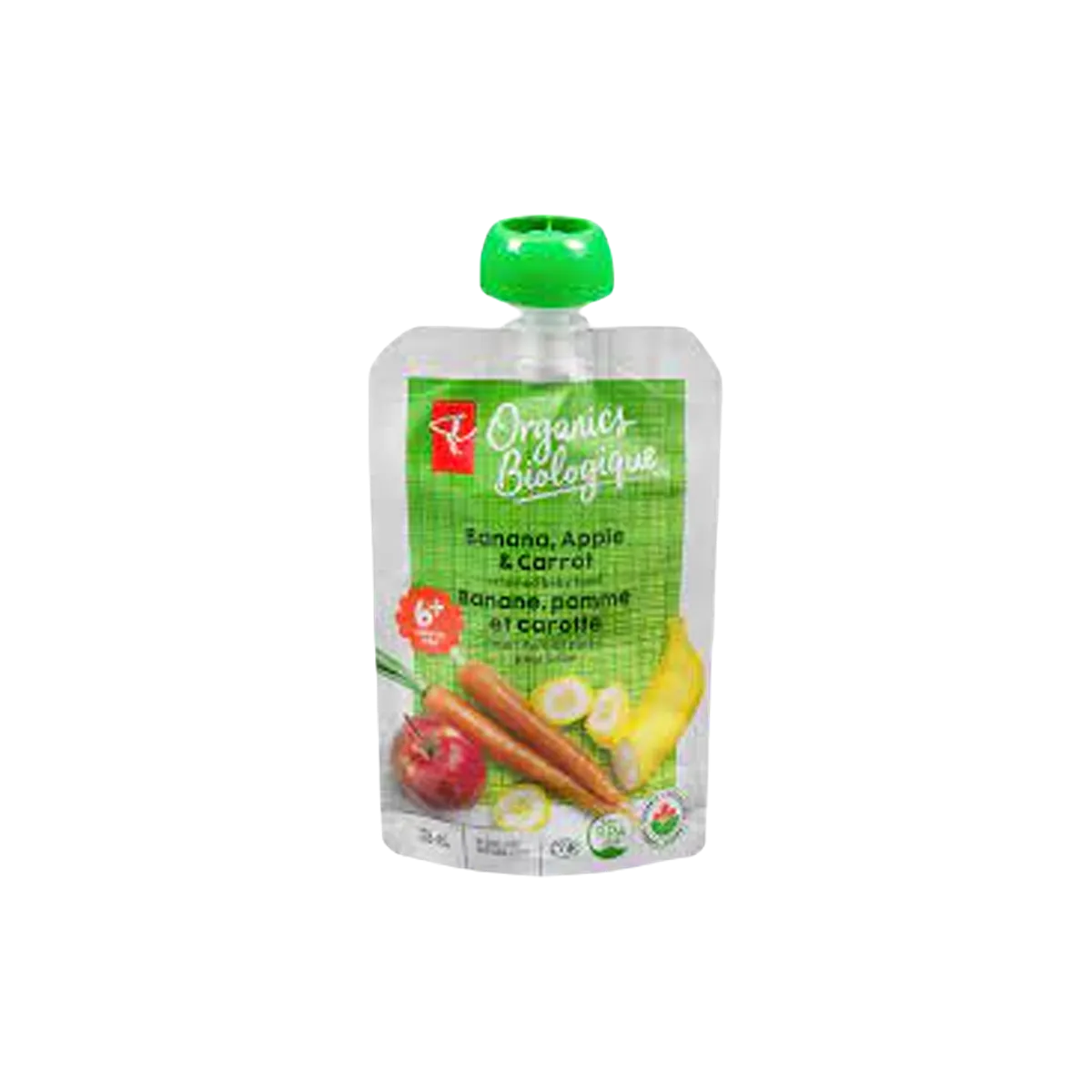 PC Organics PCO Banana Apple & Carrot 128 mL