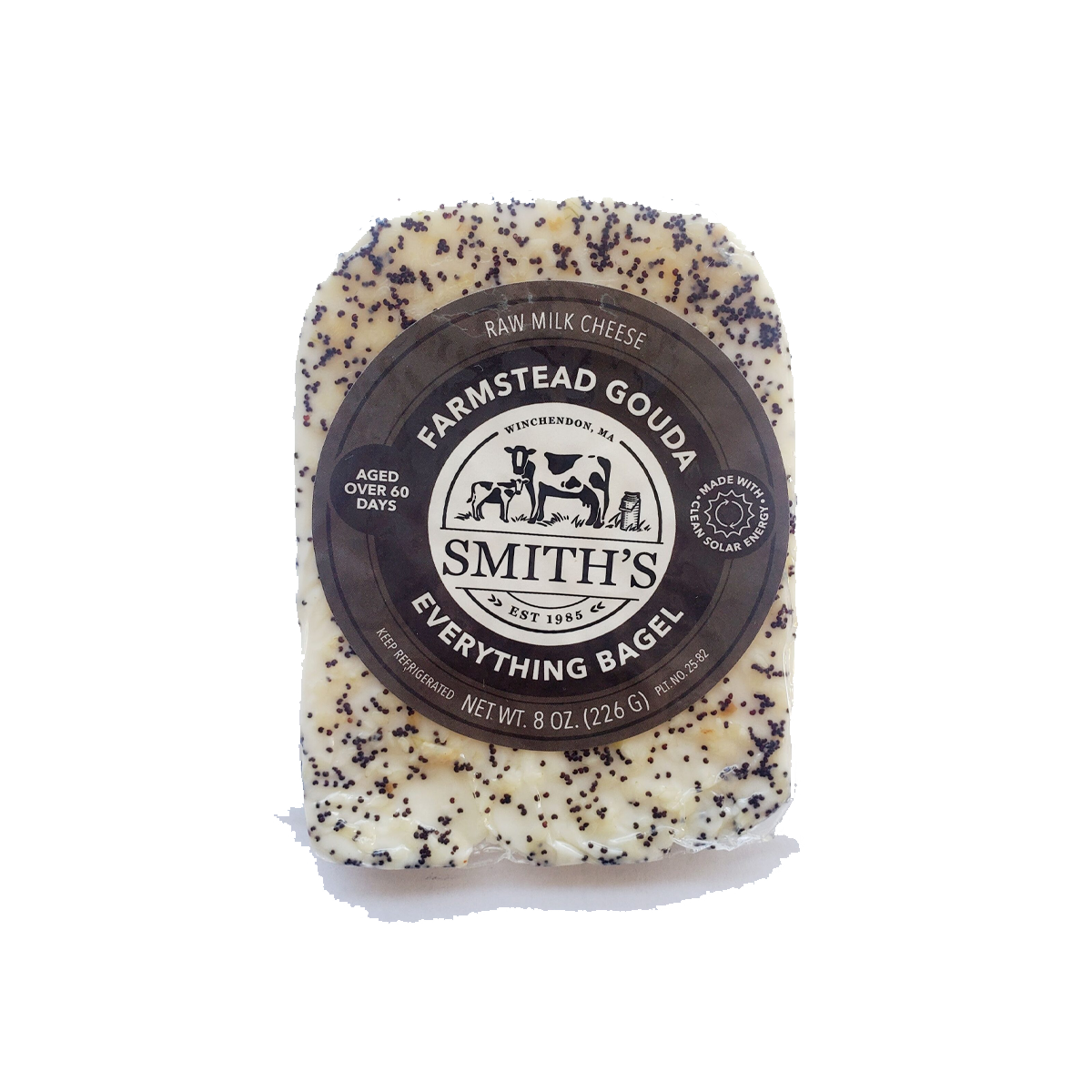 Smith's Country Cheese-Everything Bagel Gouda case of 12 8oz.