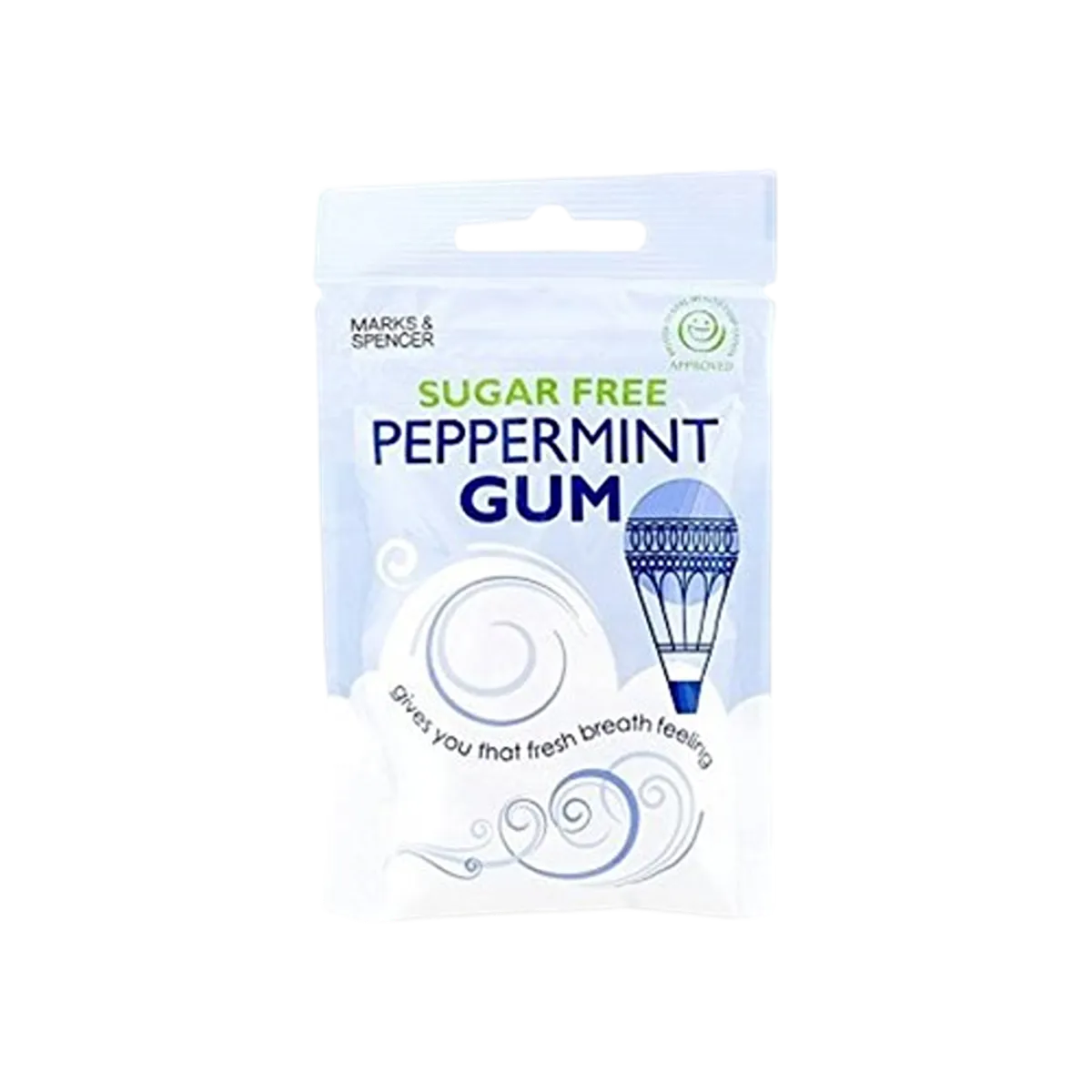 Marks & Spencer Bubble Gums (Peppermint ,Sugar Free ,30g)