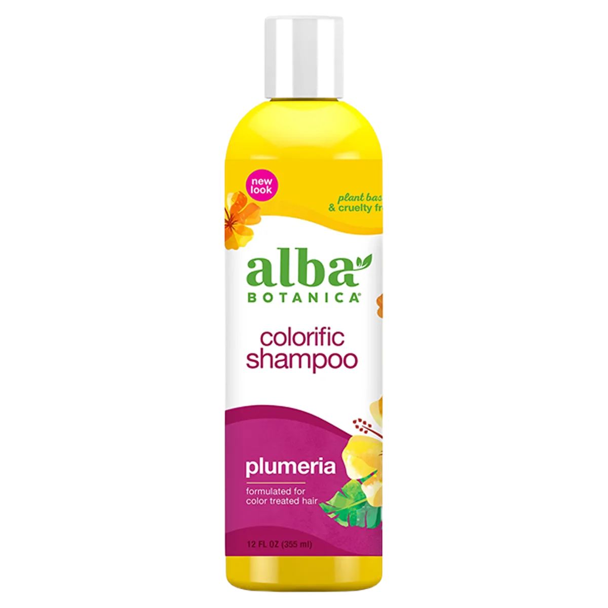 Alba Botanica Shampoo Sulfate Free Colorific Plumeria Colour Treated Hair