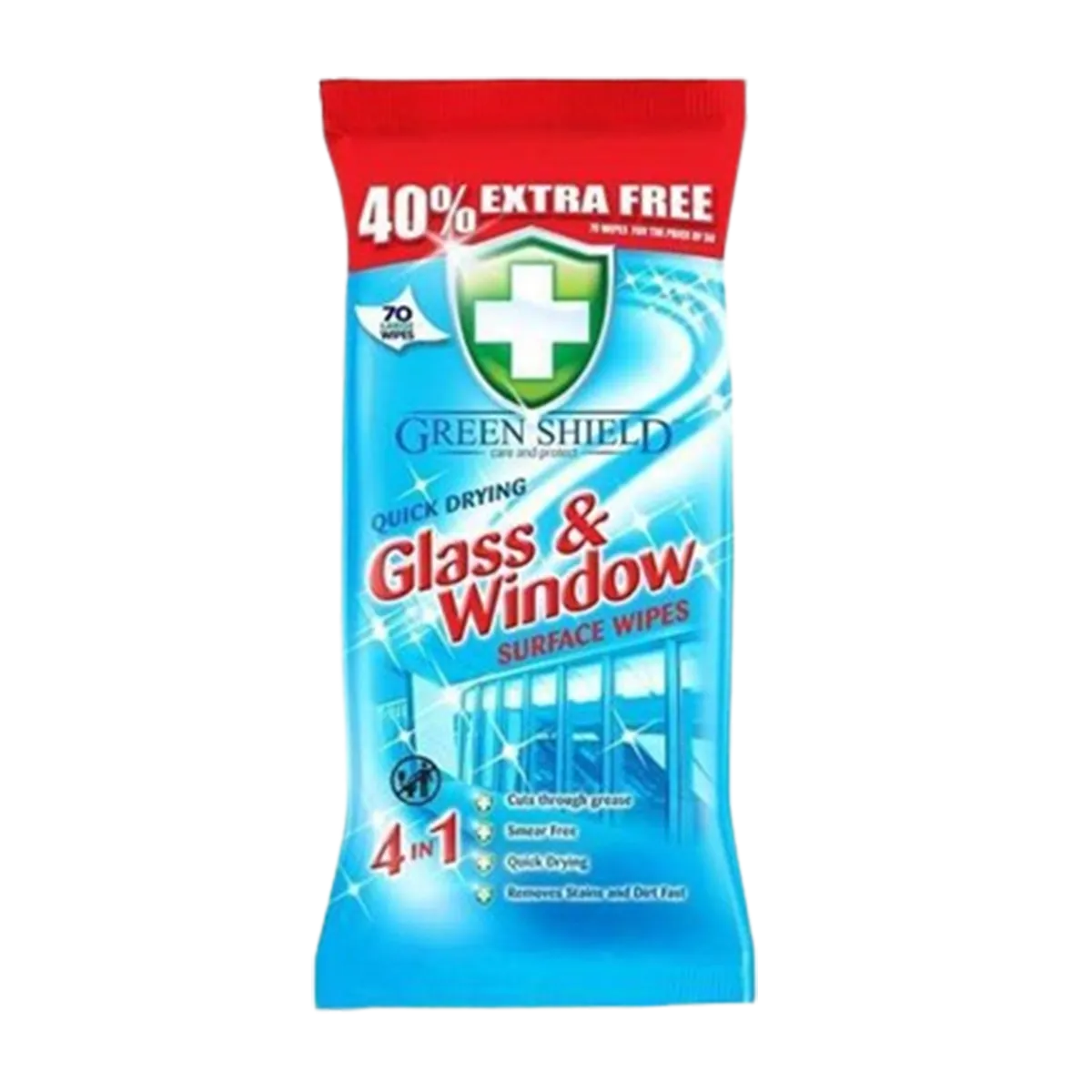 G.Shield Glass & Window Wipes 70S
